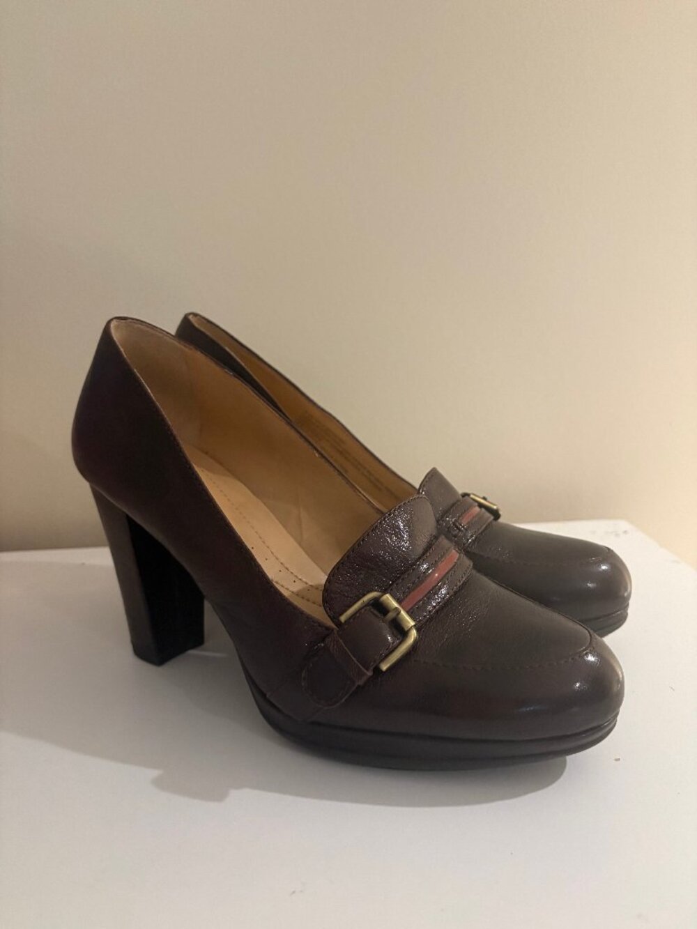 Brown Naturalizer Heels